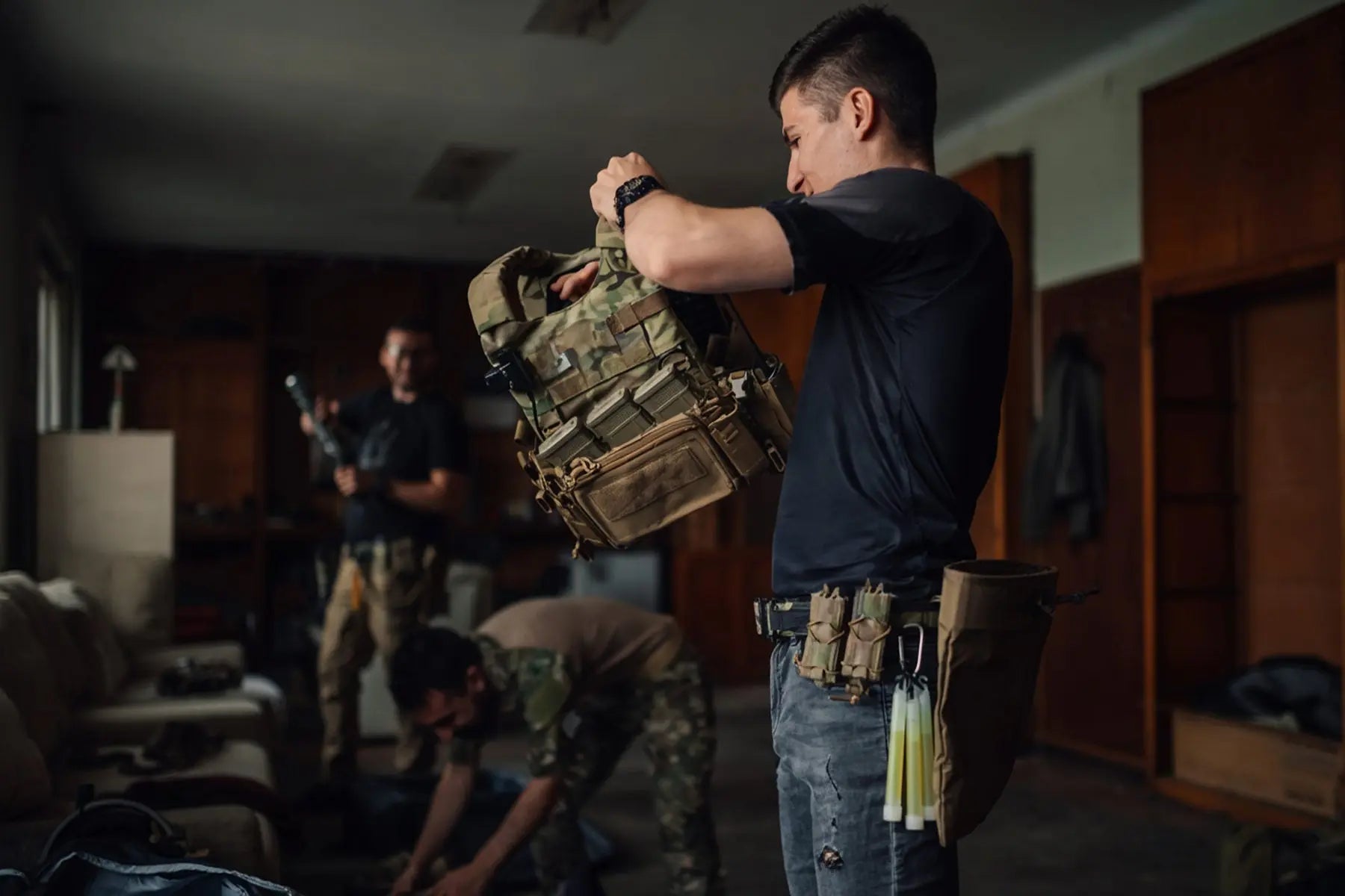 Gilets porte-plaques Zone Tactique